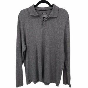 Alfani Men’s Long Sleeve Knit Henley Shirt XL